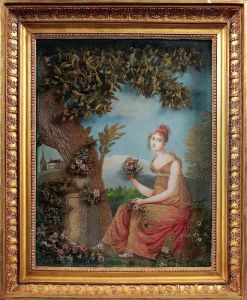 Portrait De Mlle Lephine (?). Portrait De Mlle Lephine (?).
