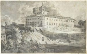 La Villa Medicis by Andre Giroux