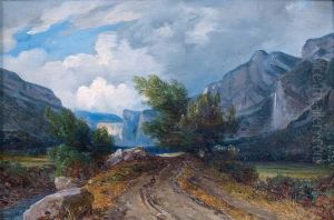 Vue Presumee De La Vallee Du Gresivaudan by Andre Giroux