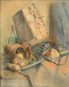 Natuurmort Laternaga by Alfred Alexandrovich Girv