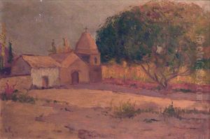 Paisaje Con Iglesia by Lia Gismondi