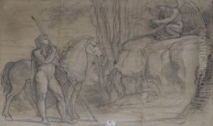 Disegno Preparatorio by Bartolomeo Giuliano