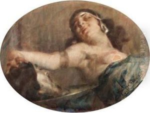 Salome' Con La Testa Del Battista - 1925 by Vajani Giuseppe
