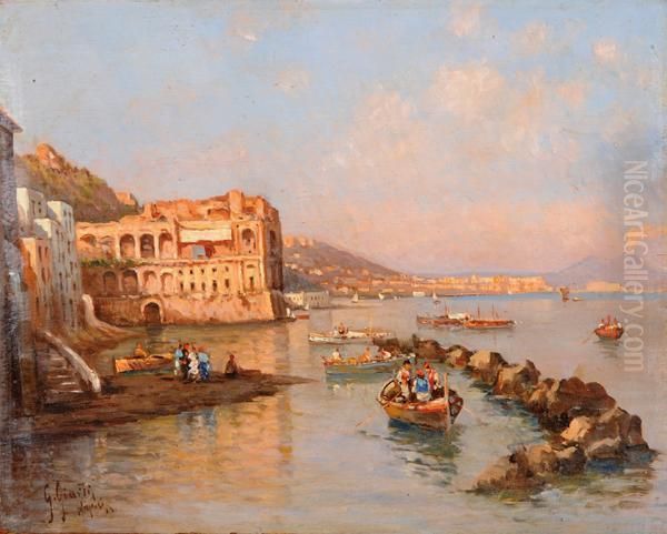 Scorcio Della Costiera Napoletana Con Palazzo Donnanna - view 1