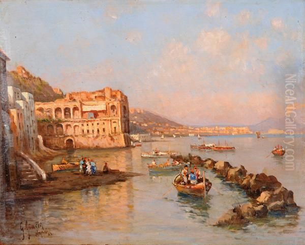 Scorcio Della Costiera Napoletana Conpalazzo Donnanna - view 1