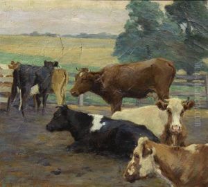 Cows by E. Glamer