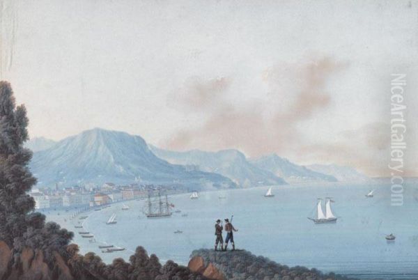 Real Palazzo Di Caserta; La Solfataja; Real Villa Di Chiaja; Ponti Di Caligola A Pozzuoli; And Another - view 1