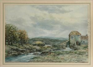 Watermill At Pitlochery by John Hamilton Glass