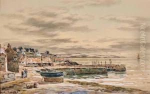 Arsa Crail Harbour by John Hamilton Glass