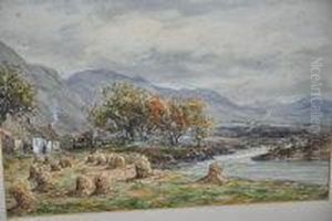 Riverside Landscape by John Hamilton Glass