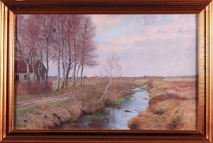 Brzozy Nad Strumieniem by Adolf Glatte