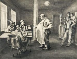 Scene De Cafe by Simon Glatzer