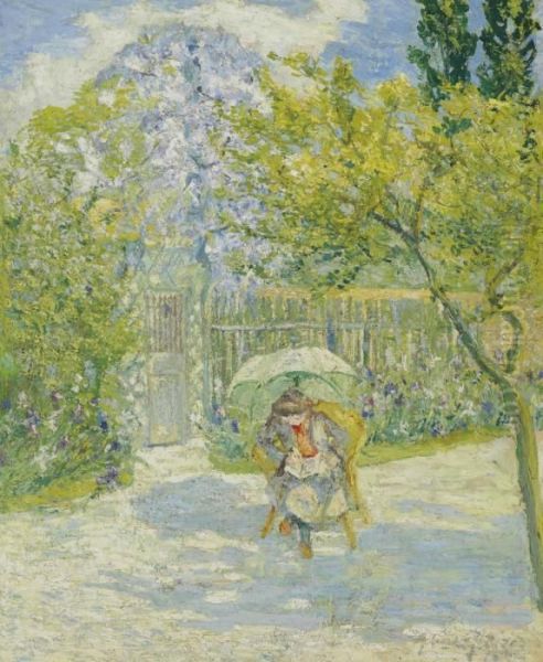 Femme Au Jardin - view 1