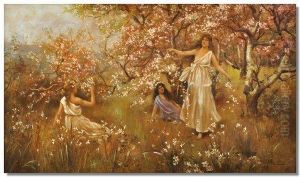 Spring And Summer by Alfred Glendening