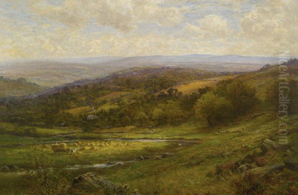 Landscape With Cattle And Haystacks - view 1