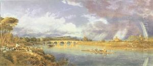 Roma, Il Ponte Milvio by Arthur Glennie