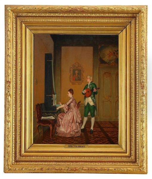 Interior Med Musicerande Par - view 1