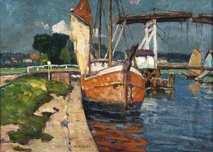 Zugbrucke Wieck/greifswald
