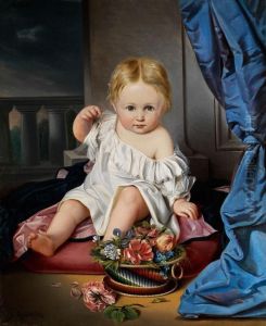 Bildnis Eines Kleinkindes by Simon Glucklich