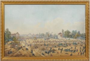 Le Combat Du Pont De Neuilly Du 7 Avril 1871 by Gaspard Gobaut