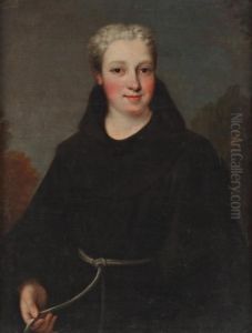 Portrait Presume De Mademoiselle De Charolais by Pierre Gobert