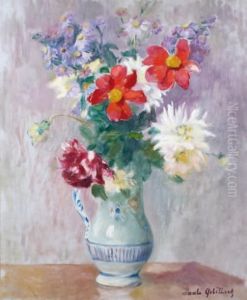 Vase De Fleurs by Paule Gobillard