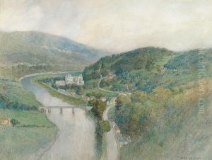 Tinturn Abbey by Warwick Goble