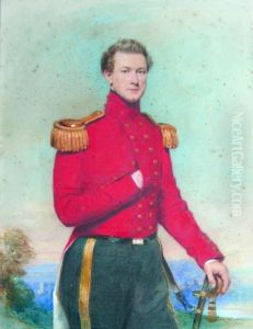 Portrait Of A Young Officer, 
Probably Named Mclennon