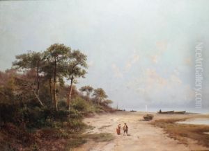 Bord De Plage Anime by Alfred Godchaux