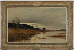 Paysage De Campagne by Emile Godchaux