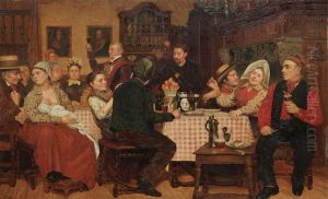 Figure At A Banquet