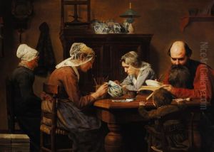 Peintres Ceramistes A Delft by Emiel Hendrik Godding