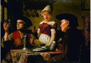 Diner Dans La Taverne