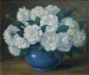 Les Camelias by Charles Leon Godeby