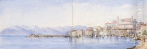Views Of The Cote D'azure And Venice by Adelaide Anne Godfrey