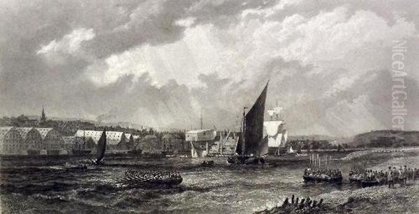 View Of The River Medway At Chatham - view 1