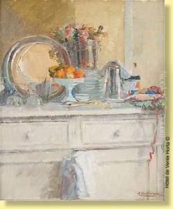 Commode Garnie by Ernst Jean Joseph Godfrinon