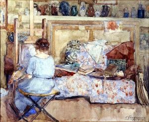 [coin D'atelier] by Ernst Jean Joseph Godfrinon