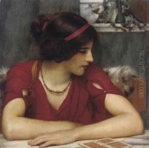 A Classical Maiden by John William Godward