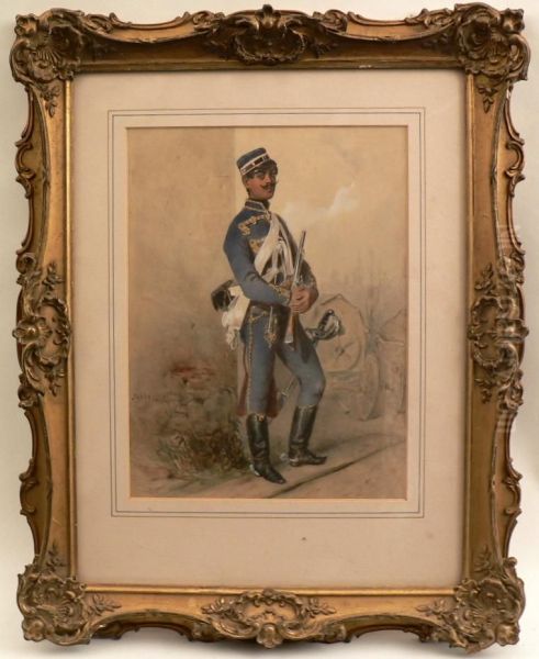 A Cavalry Officer - view 1