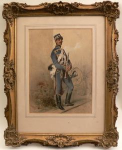 A Cavalry Officer by Carl Goebel