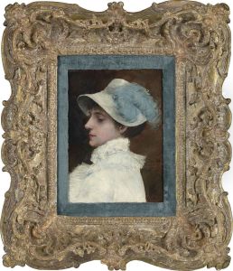 La Femme Au Plumet Bleu