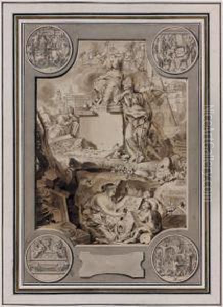 Allegorie A La Chute De Rome - view 1