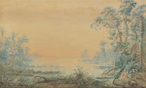 Paisaje Del Lago De Maracaibo by Anton Goering