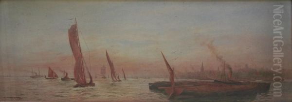 Thames At Gravesend - view 1
