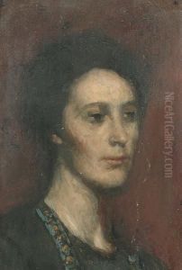Head Study Of A Woman