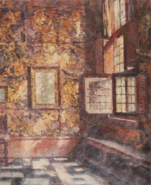 Open Window In The Plantin Moretus Museum - view 1