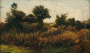 Fiume Nel Bosco by Emilio Gola