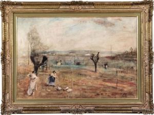 Paesaggio Di Brianza by Emilio Gola