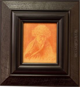 Portrait Of Ena Te Papatani, A Ngapuhi Chieftianess by Charles Frederick Goldie
